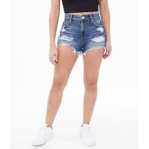 NWT Aeropostale Real Original Denim Vintage High Rise Shorty 2.5 Women's Size 18